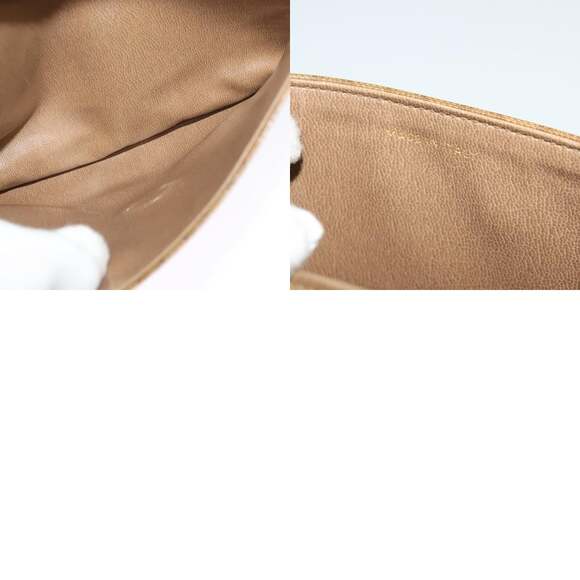 CELINE Macadam Canvas Shoulder Bag Brown Gold - Picture 13 of 13